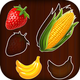 Fruits Vegetables For Toddlers kids icône