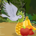 Fruit Picking Bird أيقونة