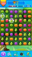 Fruit Crush - Sweet Jelly Smash Game imagem de tela 1