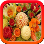 fruit and vegetable carving icon