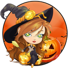Halloween WitchBoom Match 3-icoon