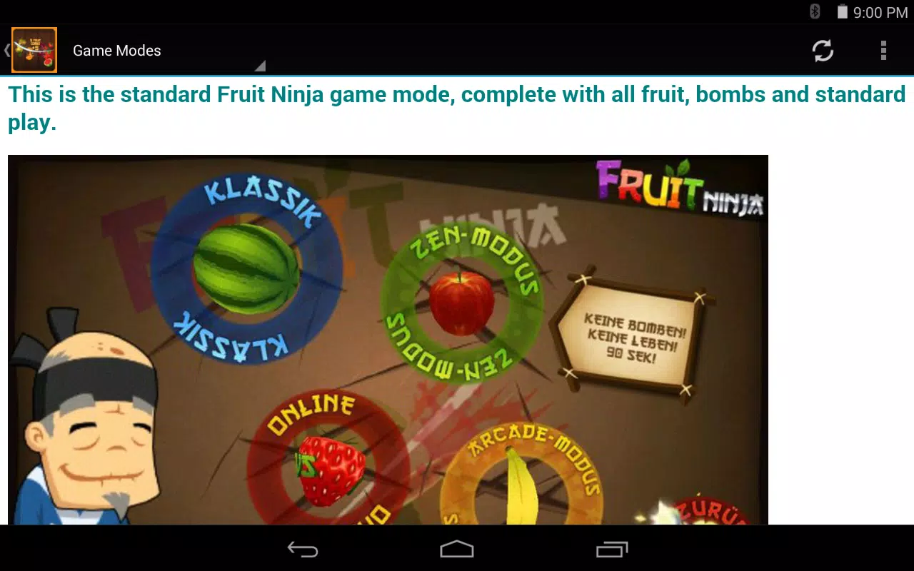 Fruit Ninja, Software