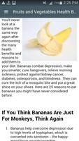 برنامه‌نما Fruits&Vegetables Health Uses عکس از صفحه