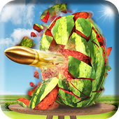 Watermelon Fruit Shooting Game 3D  icon