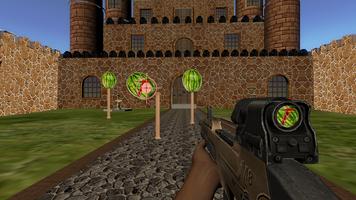 Watermelon Fruit Shooting Game 3D - Fruit Shooting โปสเตอร์