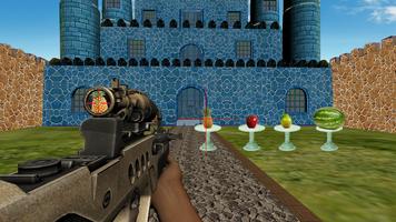 Watermelon Fruit Shooting Game 3D - Fruit Shooting скриншот 1