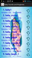 Baby Sounds and Ringtones 포스터