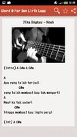 برنامه‌نما Chord Gitar Dan Lirik Lagu عکس از صفحه