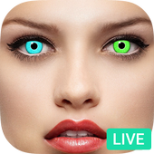 Eye Color Changer Booth - Live Eye Changer Zeichen