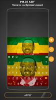 Amharic Keyboard theme for PM.DR ABIY capture d'écran 1