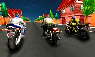 Moto Bike Racing Rider Game 3d Affiche