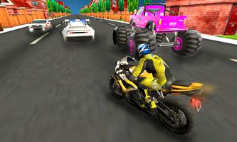 Moto Bike Racing Rider Game 3d imagem de tela 2