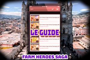 Guide pour Farm Heroes Saga ポスター