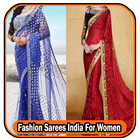 Fashion Sarees Indien für Frauen Zeichen