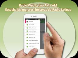 Radio Web Latino FM - AM capture d'écran 2