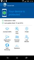 Connect Safe Anti Virus الملصق