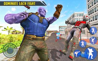 Thanos Superhero War: Infinity Stones Battle games capture d'écran 3