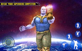 Thanos Superhero War: Infinity Stones Battle games capture d'écran 2