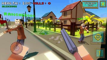 Block Survival: Online Battle ảnh chụp màn hình 1