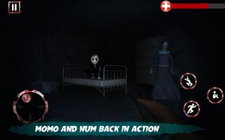 Scary Nun vs Momo - Horror Game スクリーンショット 3