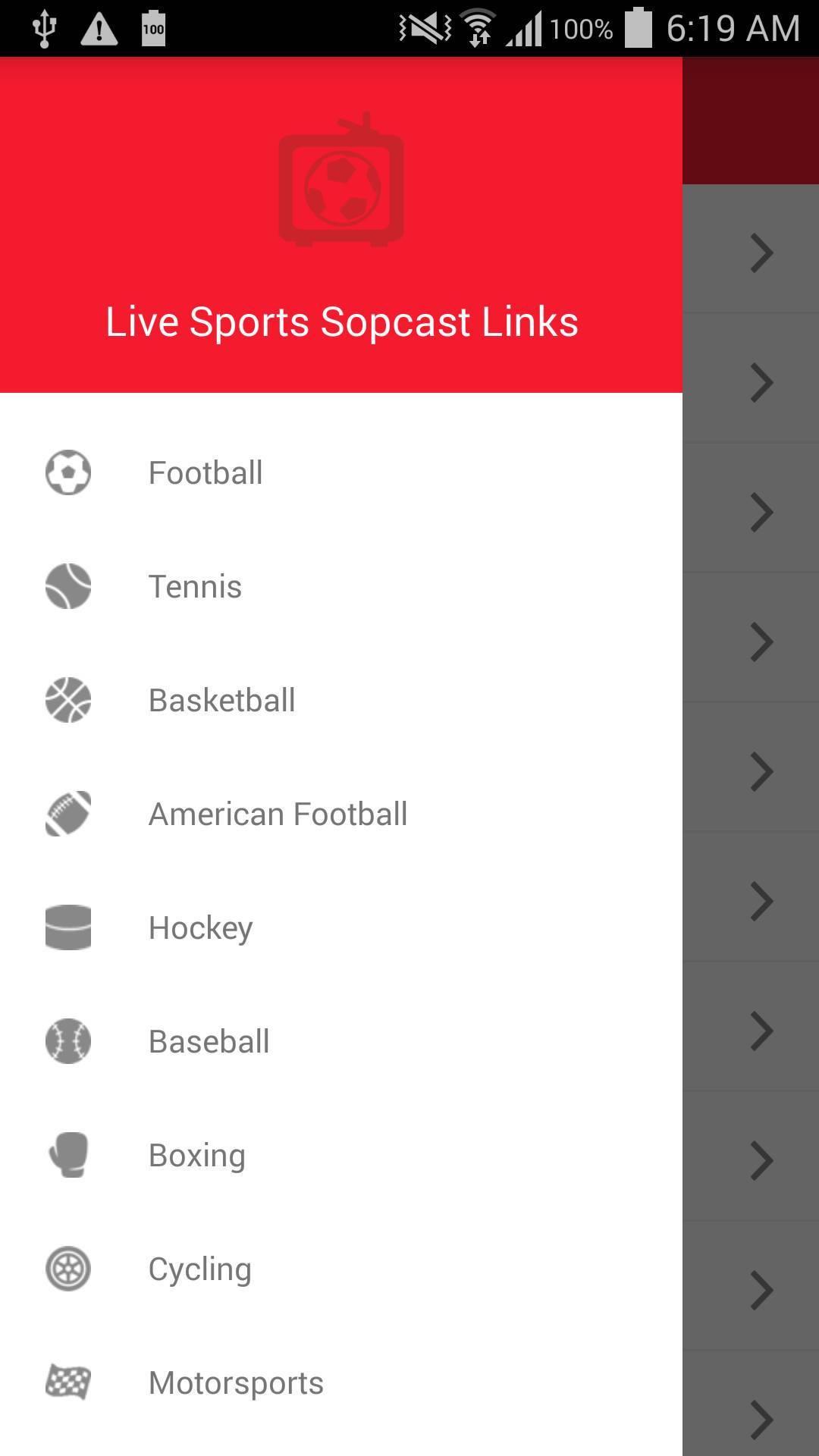 Live Sports Sopcast Links APK for Android Download