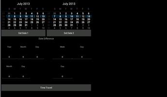 Time Travel : Date Calculator ภาพหน้าจอ 3