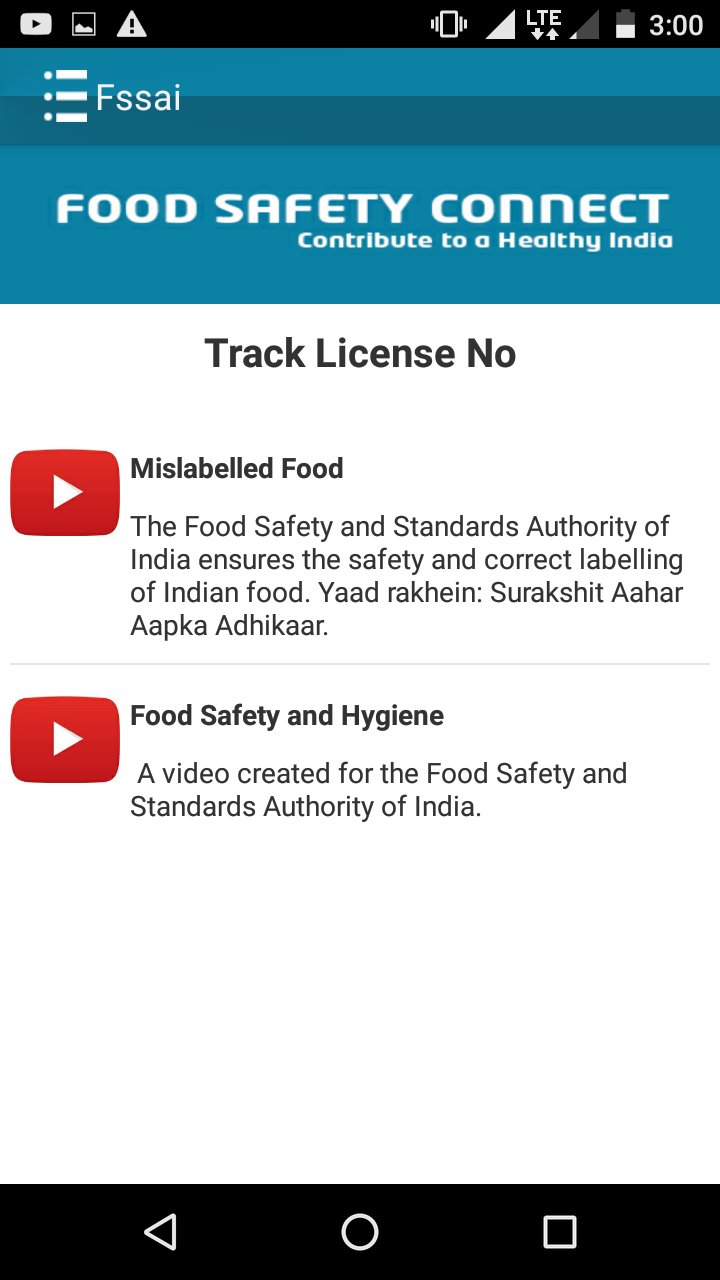 Food Safety Connect, FSSAI APK für Android herunterladen