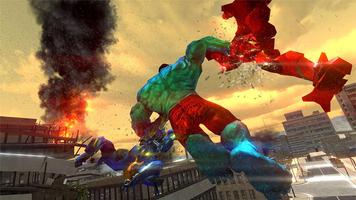 Super Hero Monster Battle : Real Action Fight 2017 Affiche