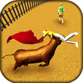 Bull Fighting Angry Bull Street Escape