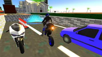Bike Parking Adventure 2017: bicicleta pesada 3D imagem de tela 3