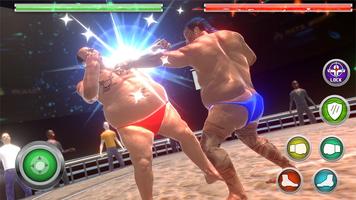 Real Sumo Fighting 2017: Superestrellas Lucha Libr captura de pantalla 3