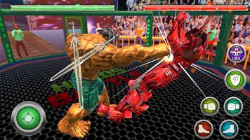 Super Spider Hero Anillo de lucha VS Monster Hero captura de pantalla 2