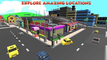 Taxi Driving Simulator 3d screenshot 2