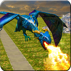 Fire Dragon Fighting Simulator 2018 icon