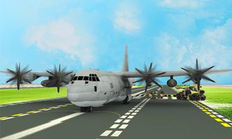 Army Cargo Plane Flight Ekran Görüntüsü 3
