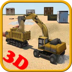 download pesante escavatore macchina 3d APK
