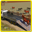 Pferd Transport Frachtwagen