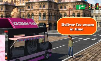 Ice Cream Delivery Van 3d Ekran Görüntüsü 2