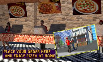 Pizza Delivery Boy 2,016 Affiche
