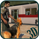 Police Dog Crime chase : City Subway Station APK