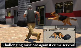 Police Dog Crime chase : City Subway Station capture d'écran 3