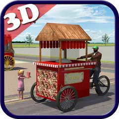 Popcorn Hawker 3d Simulation