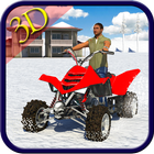 Quad-Bike-Simulator 3D Zeichen