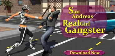 San Andreas woman Gangster