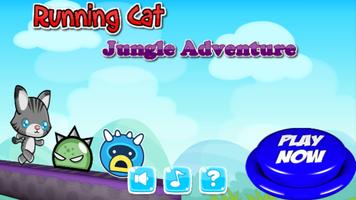Cat Run in jungle adventures plakat
