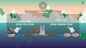 Evolution Rabbit Run - Run to The Jungle Temple 2 स्क्रीनशॉट 1