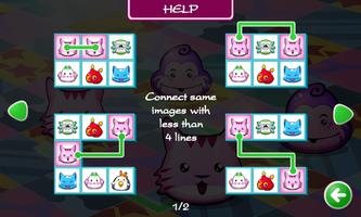 Cute Connect: Lovely puzzle imagem de tela 2