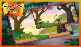 Ubóstwo Gorilla - gra Dżungli screenshot 1