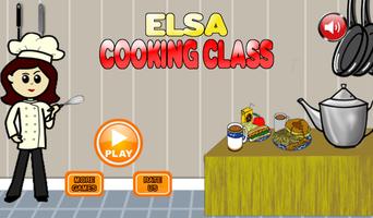 Poster Cooking Class di Elsa