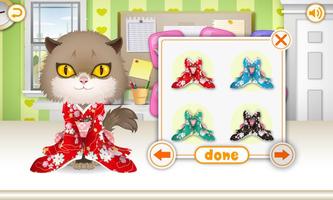 Kitty Dress Up-kids games capture d'écran 1